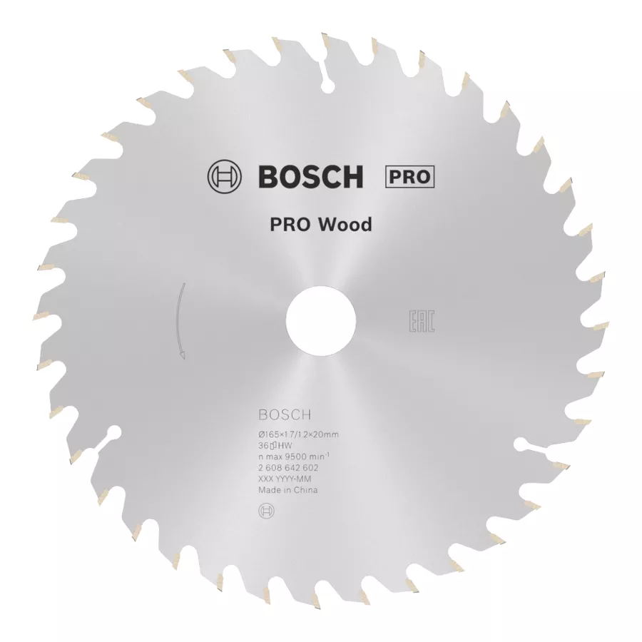 Lame Optiline Wood Ø 165 x 20 mm